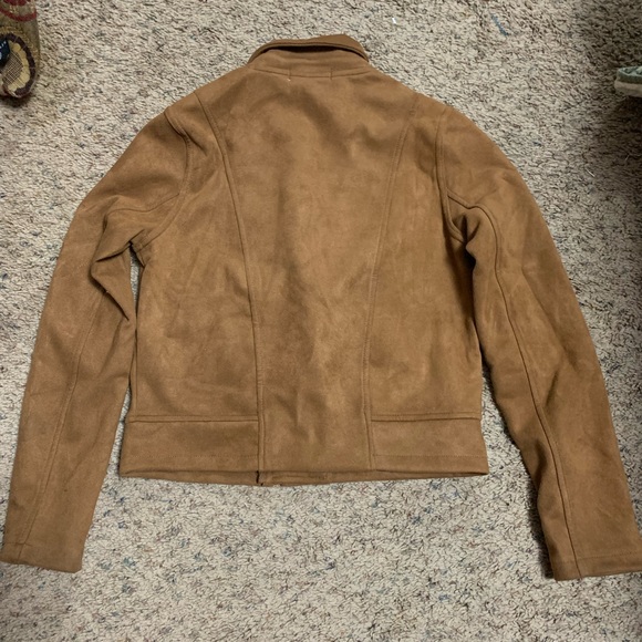 Girls faux suede jacket and pants - Picture 6 of 9